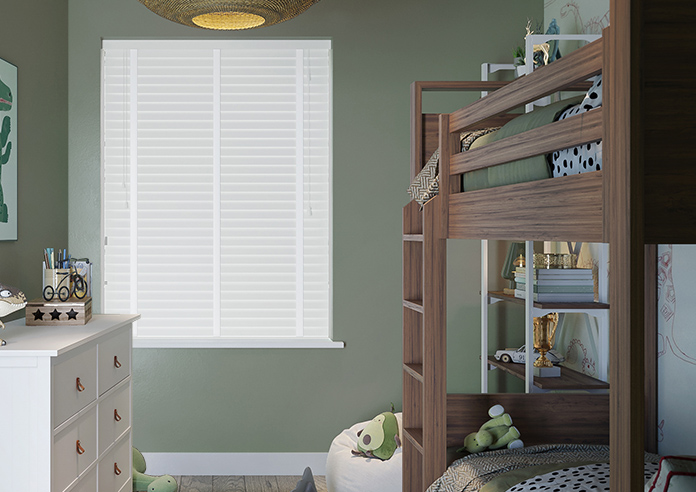 Cotswold Deluxe, Cosmic White Gloss - Motorised Venetian Blind - Image 5
